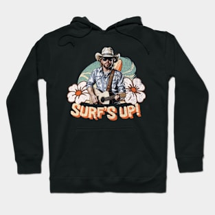 surf's up //flower Hoodie